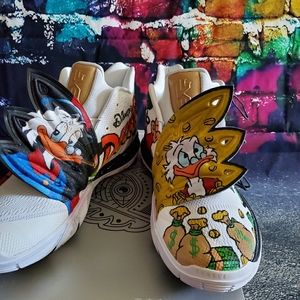 Custom Kyrie 5 Ducktales Edition